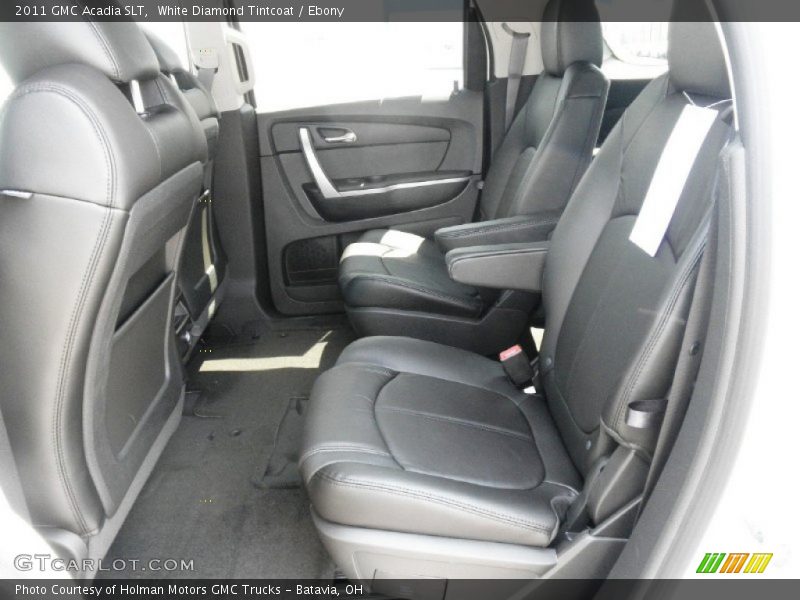 White Diamond Tintcoat / Ebony 2011 GMC Acadia SLT