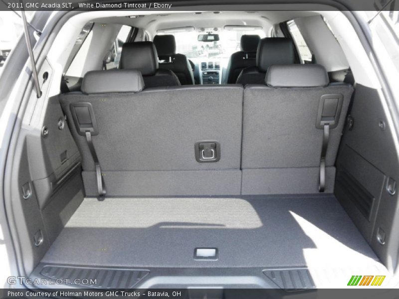 White Diamond Tintcoat / Ebony 2011 GMC Acadia SLT
