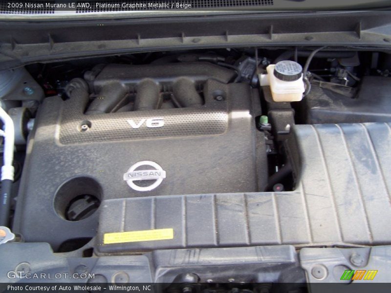 Platinum Graphite Metallic / Beige 2009 Nissan Murano LE AWD