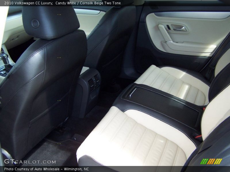 Candy White / Cornsilk Beige Two Tone 2010 Volkswagen CC Luxury