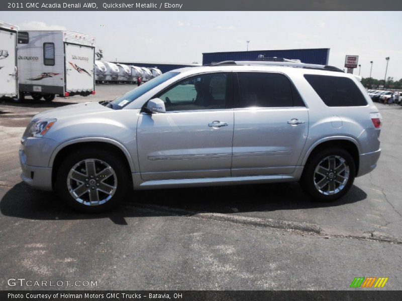 Quicksilver Metallic / Ebony 2011 GMC Acadia Denali AWD