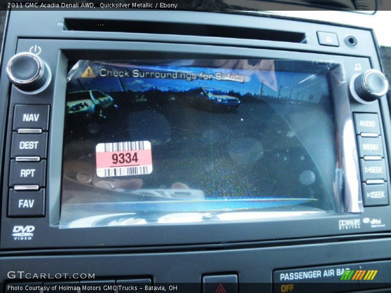 Quicksilver Metallic / Ebony 2011 GMC Acadia Denali AWD