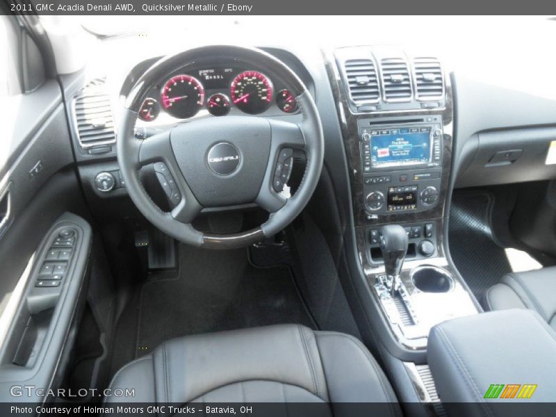 Quicksilver Metallic / Ebony 2011 GMC Acadia Denali AWD