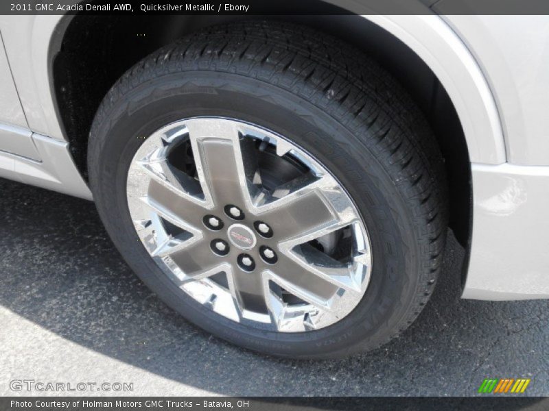 Quicksilver Metallic / Ebony 2011 GMC Acadia Denali AWD