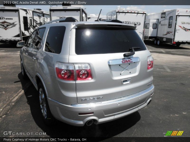 Quicksilver Metallic / Ebony 2011 GMC Acadia Denali AWD