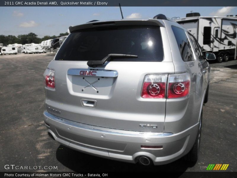 Quicksilver Metallic / Ebony 2011 GMC Acadia Denali AWD
