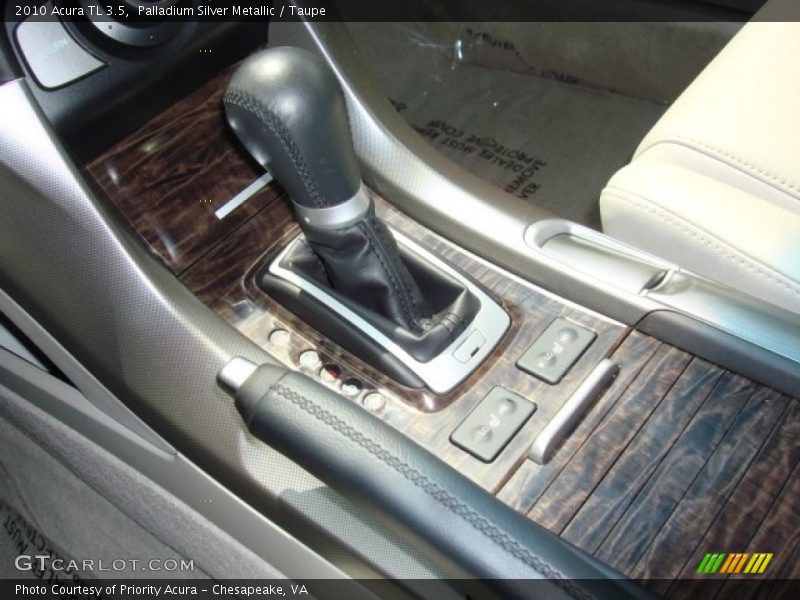 Palladium Silver Metallic / Taupe 2010 Acura TL 3.5