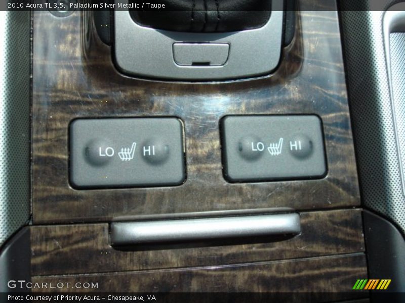 Palladium Silver Metallic / Taupe 2010 Acura TL 3.5