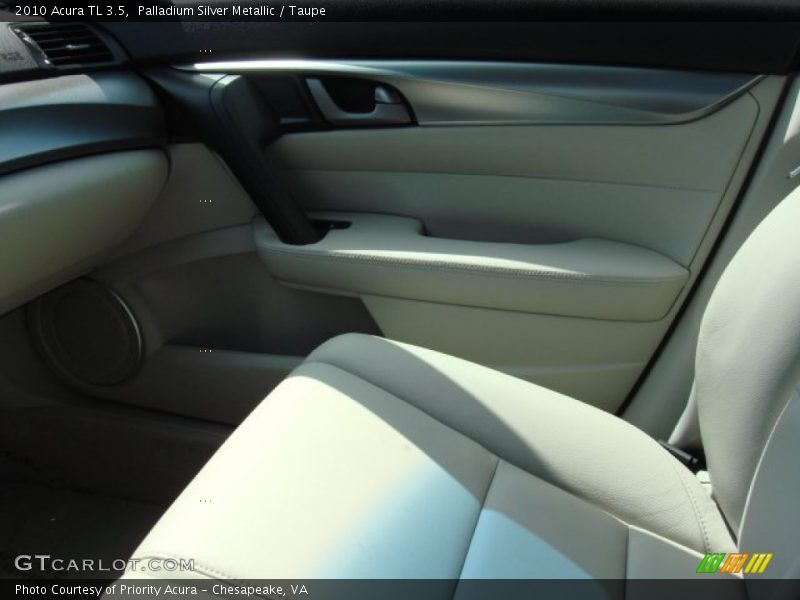 Palladium Silver Metallic / Taupe 2010 Acura TL 3.5