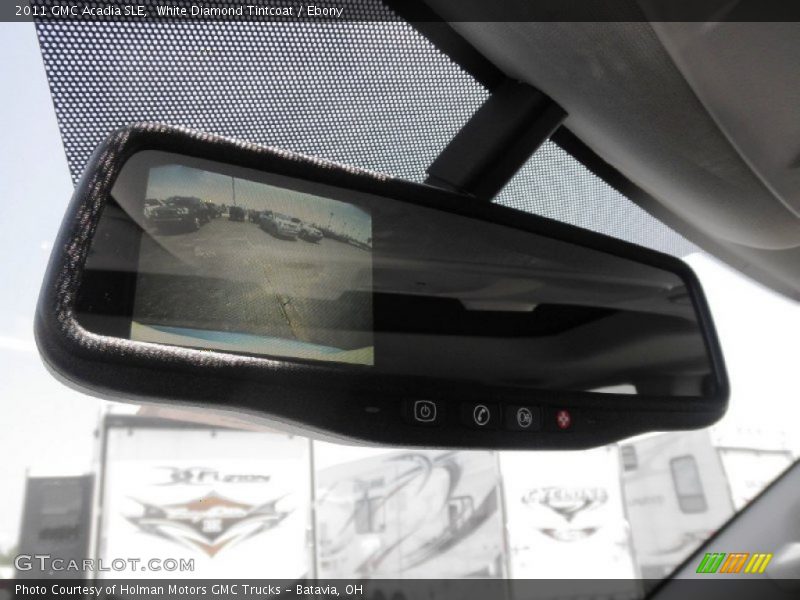 White Diamond Tintcoat / Ebony 2011 GMC Acadia SLE