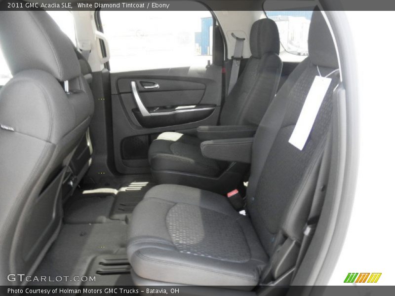 White Diamond Tintcoat / Ebony 2011 GMC Acadia SLE