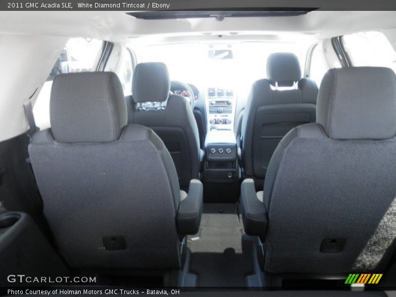 White Diamond Tintcoat / Ebony 2011 GMC Acadia SLE