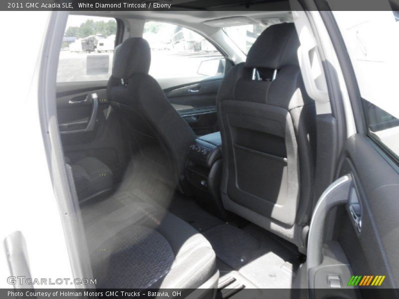 White Diamond Tintcoat / Ebony 2011 GMC Acadia SLE