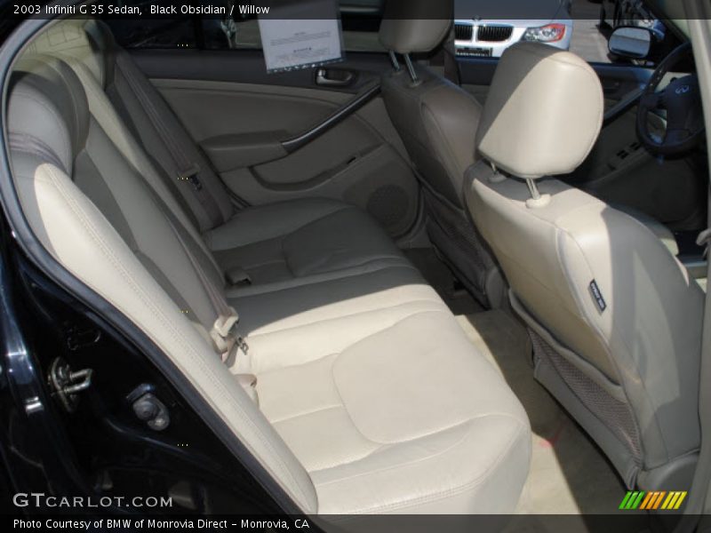 Black Obsidian / Willow 2003 Infiniti G 35 Sedan
