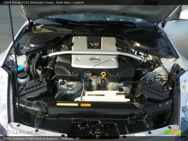 Silver Alloy / Carbon 2008 Nissan 350Z Enthusiast Coupe
