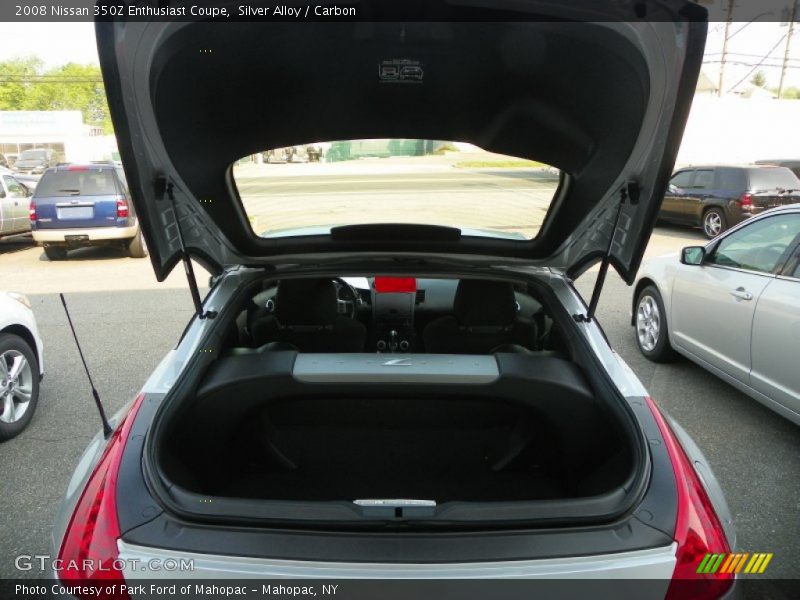 Silver Alloy / Carbon 2008 Nissan 350Z Enthusiast Coupe