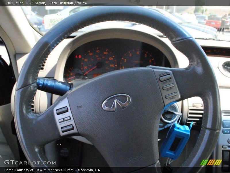Black Obsidian / Willow 2003 Infiniti G 35 Sedan