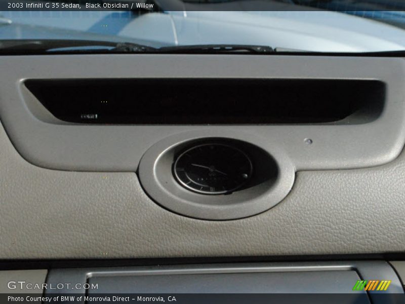 Black Obsidian / Willow 2003 Infiniti G 35 Sedan