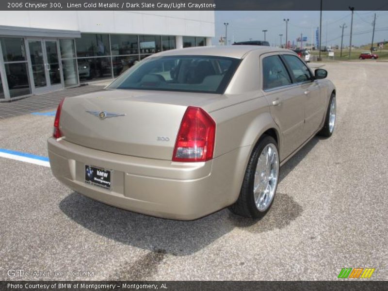 Linen Gold Metallic / Dark Slate Gray/Light Graystone 2006 Chrysler 300