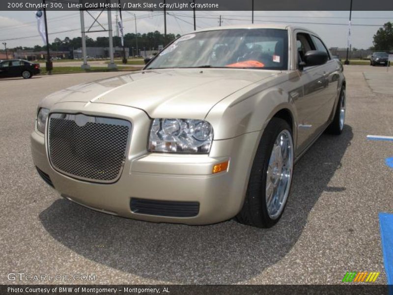 Linen Gold Metallic / Dark Slate Gray/Light Graystone 2006 Chrysler 300