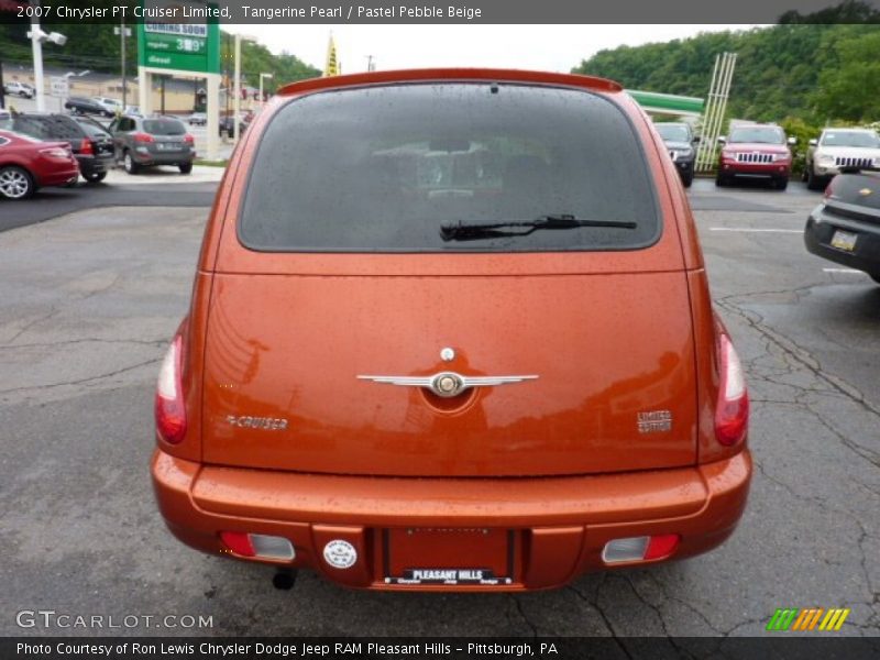 Tangerine Pearl / Pastel Pebble Beige 2007 Chrysler PT Cruiser Limited