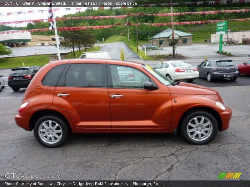 Tangerine Pearl / Pastel Pebble Beige 2007 Chrysler PT Cruiser Limited