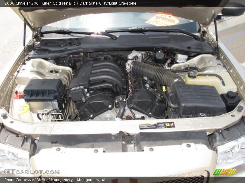 Linen Gold Metallic / Dark Slate Gray/Light Graystone 2006 Chrysler 300