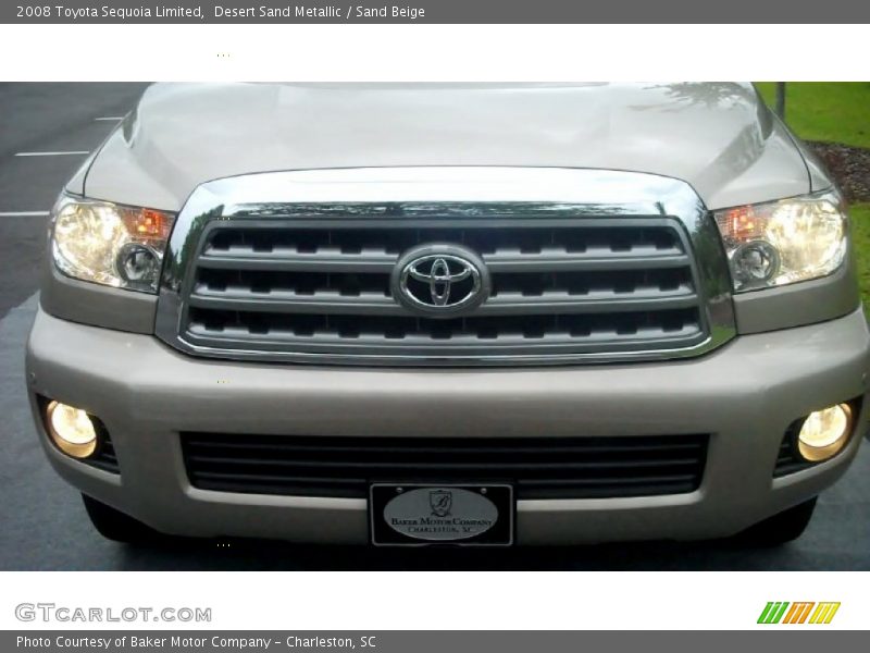 Desert Sand Metallic / Sand Beige 2008 Toyota Sequoia Limited