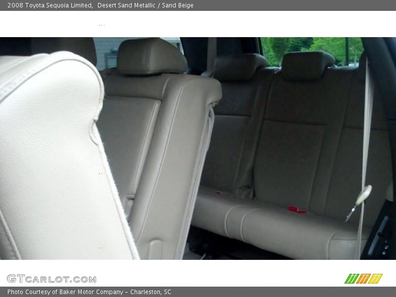 Desert Sand Metallic / Sand Beige 2008 Toyota Sequoia Limited
