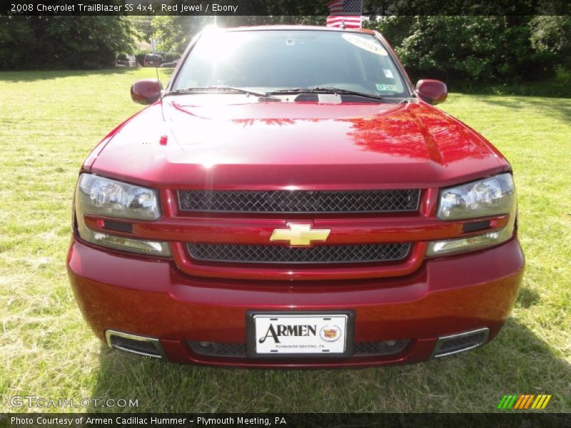 Red Jewel / Ebony 2008 Chevrolet TrailBlazer SS 4x4