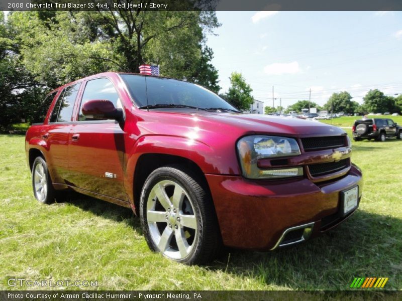 Red Jewel / Ebony 2008 Chevrolet TrailBlazer SS 4x4