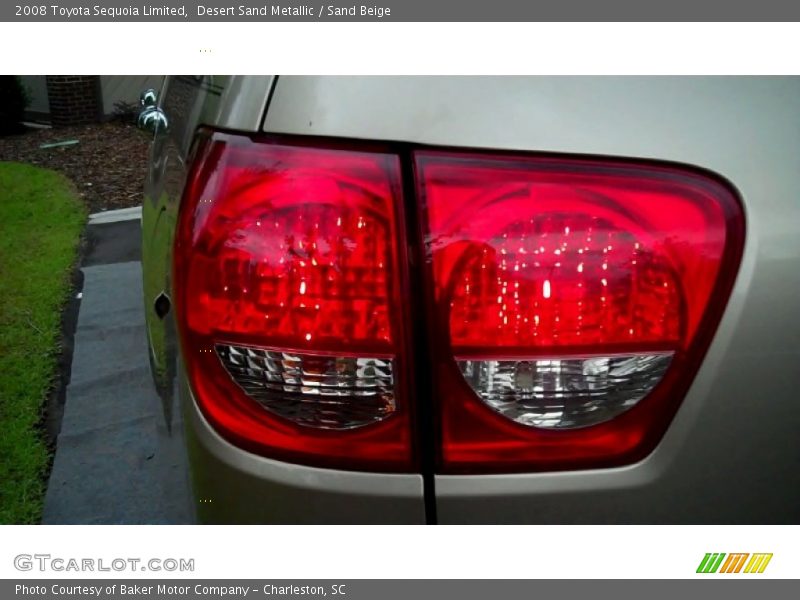 Desert Sand Metallic / Sand Beige 2008 Toyota Sequoia Limited