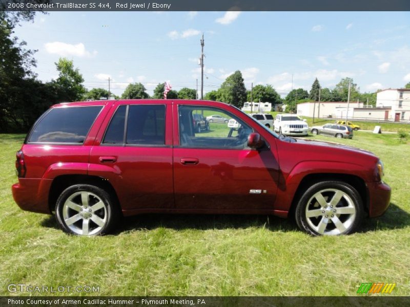 Red Jewel / Ebony 2008 Chevrolet TrailBlazer SS 4x4