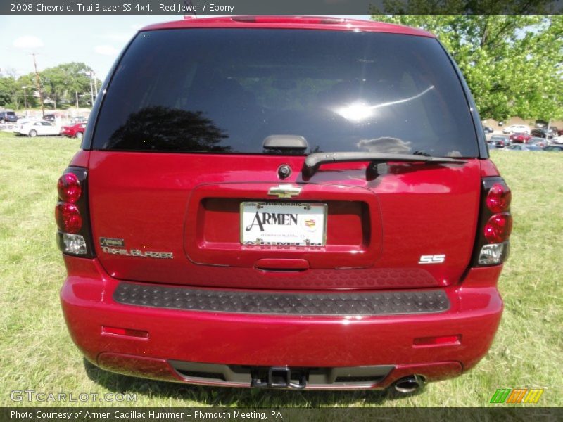 Red Jewel / Ebony 2008 Chevrolet TrailBlazer SS 4x4