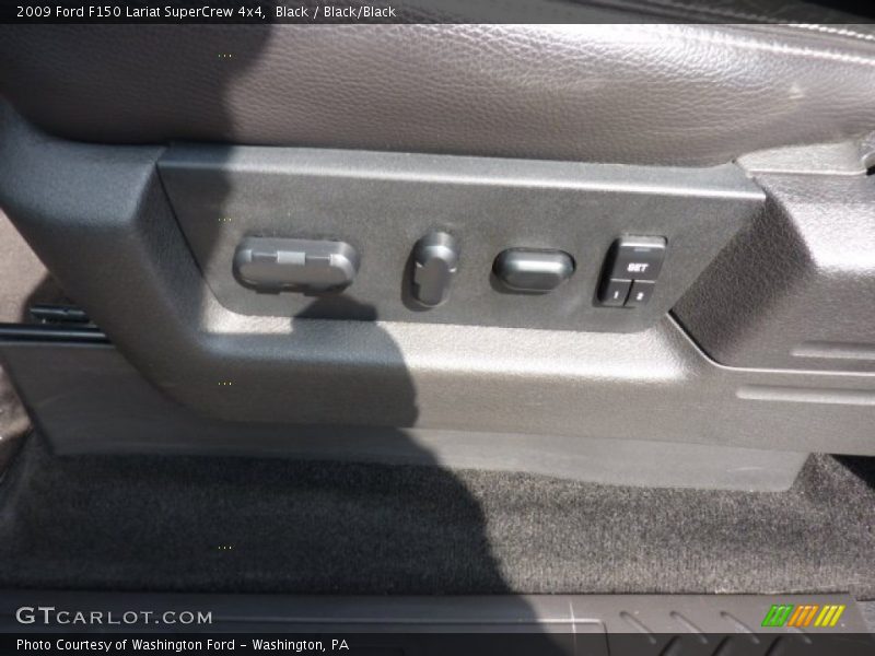 Black / Black/Black 2009 Ford F150 Lariat SuperCrew 4x4