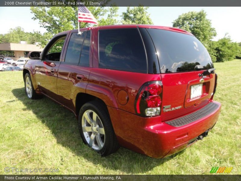 Red Jewel / Ebony 2008 Chevrolet TrailBlazer SS 4x4