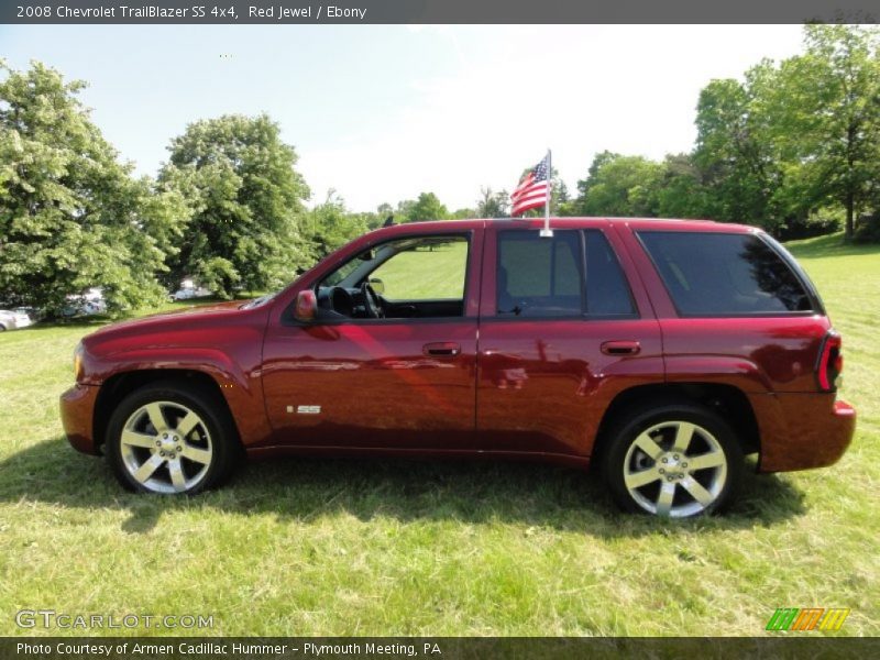 Red Jewel / Ebony 2008 Chevrolet TrailBlazer SS 4x4