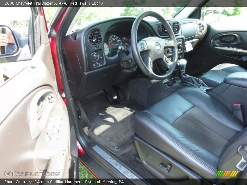 Red Jewel / Ebony 2008 Chevrolet TrailBlazer SS 4x4
