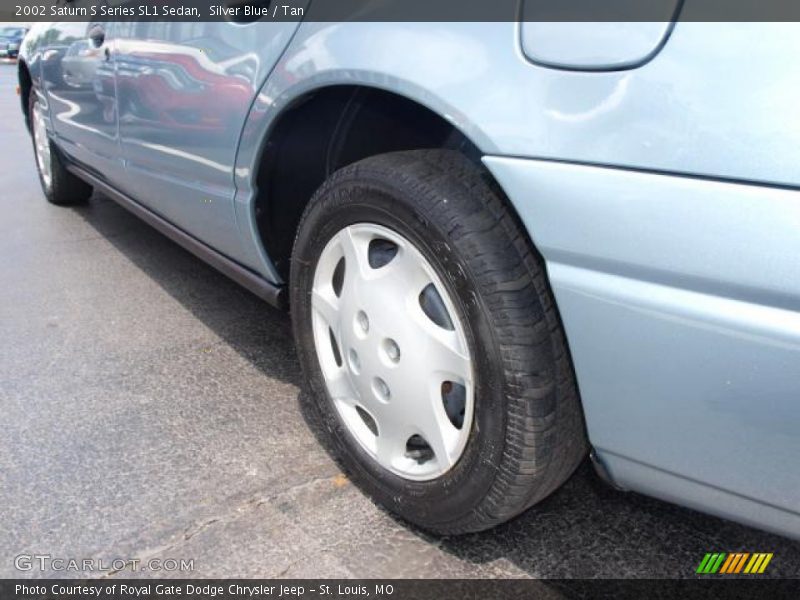 Silver Blue / Tan 2002 Saturn S Series SL1 Sedan