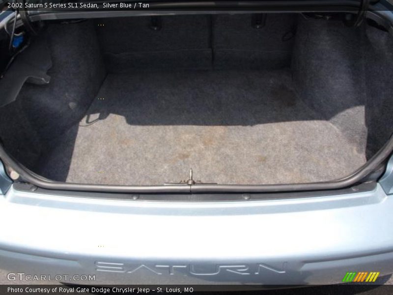 Silver Blue / Tan 2002 Saturn S Series SL1 Sedan