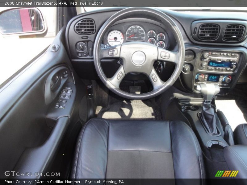 Red Jewel / Ebony 2008 Chevrolet TrailBlazer SS 4x4