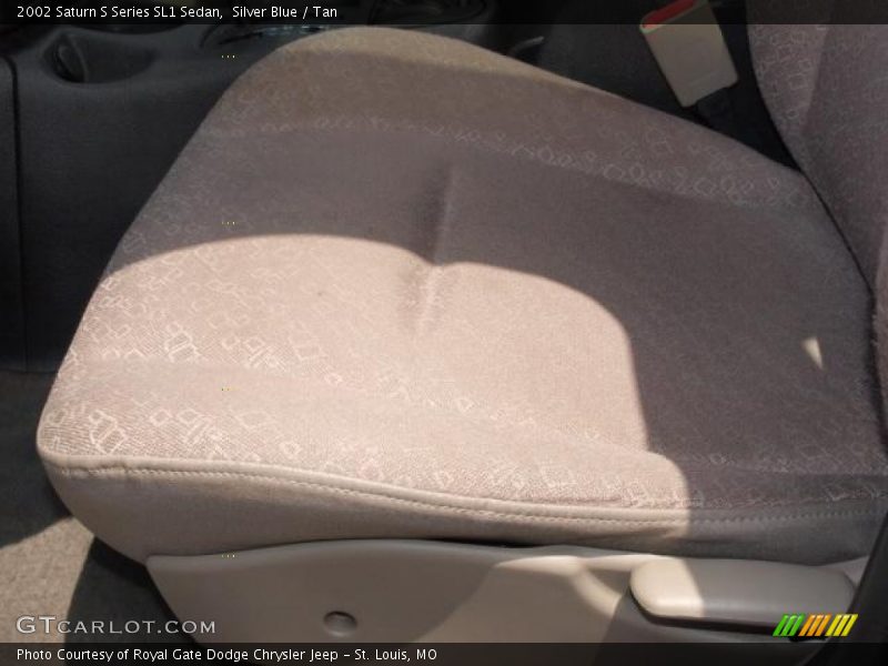 Silver Blue / Tan 2002 Saturn S Series SL1 Sedan