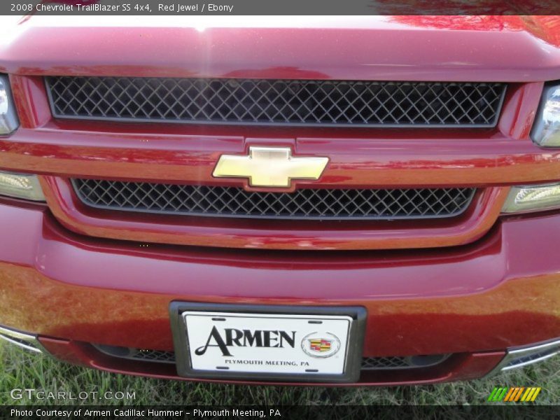 Red Jewel / Ebony 2008 Chevrolet TrailBlazer SS 4x4