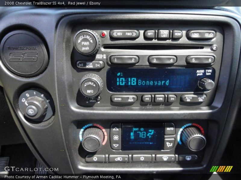 Red Jewel / Ebony 2008 Chevrolet TrailBlazer SS 4x4