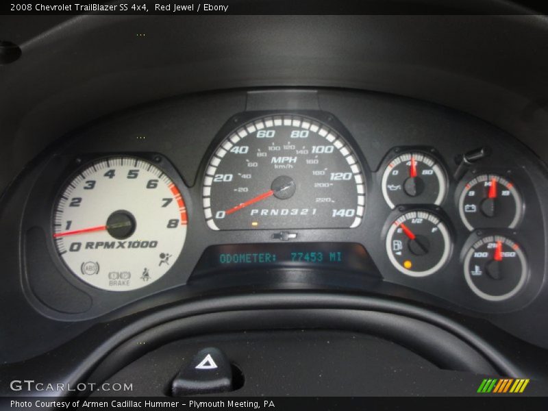  2008 TrailBlazer SS 4x4 SS 4x4 Gauges