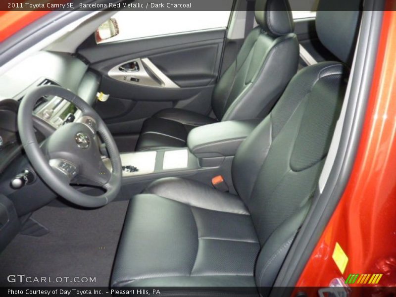 Barcelona Red Metallic / Dark Charcoal 2011 Toyota Camry SE