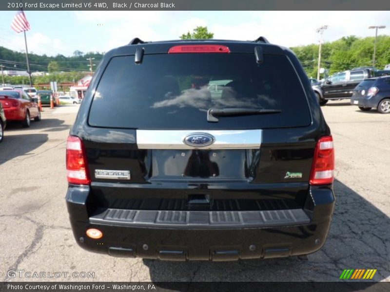 Black / Charcoal Black 2010 Ford Escape Limited V6 4WD