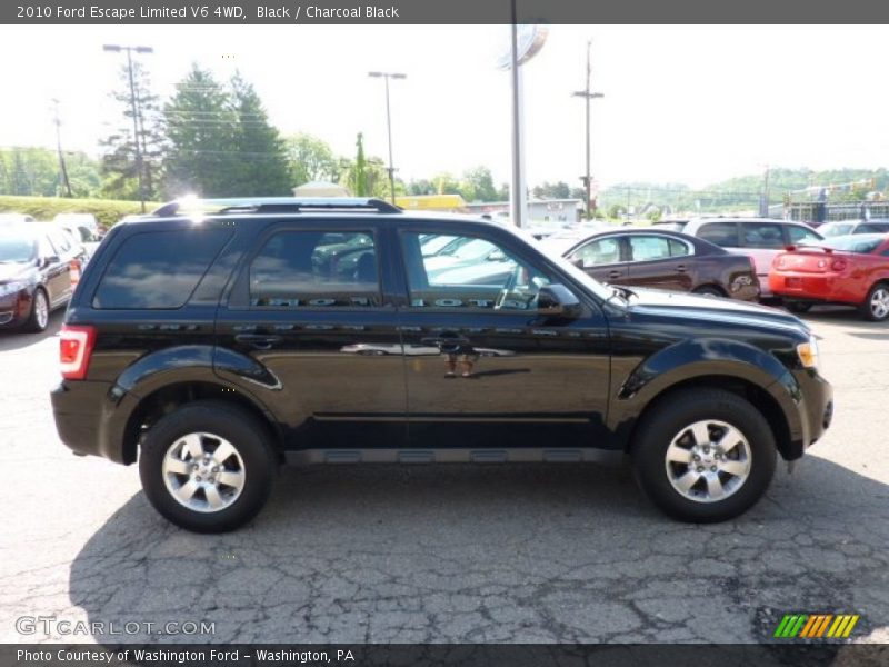 Black / Charcoal Black 2010 Ford Escape Limited V6 4WD