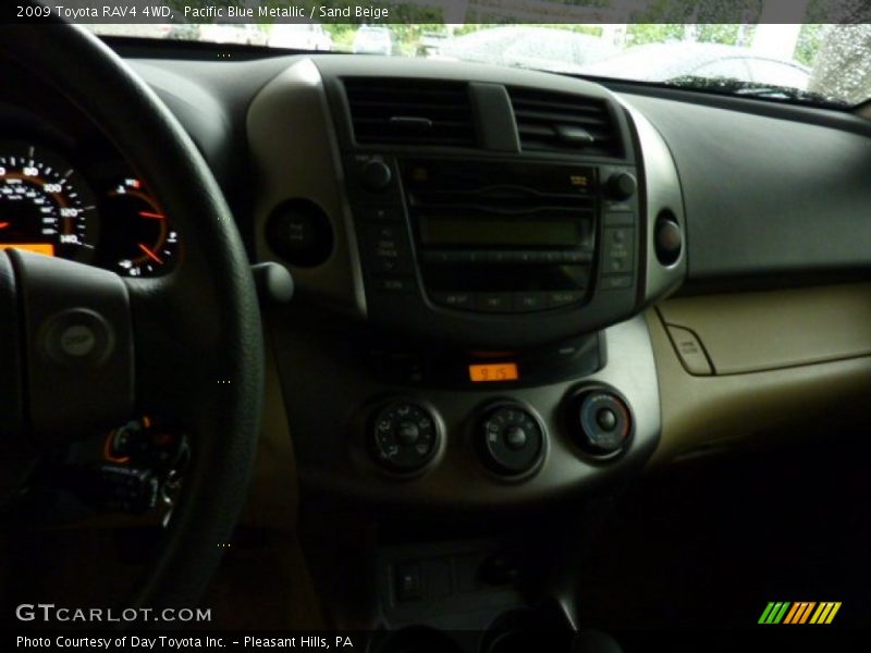 Pacific Blue Metallic / Sand Beige 2009 Toyota RAV4 4WD