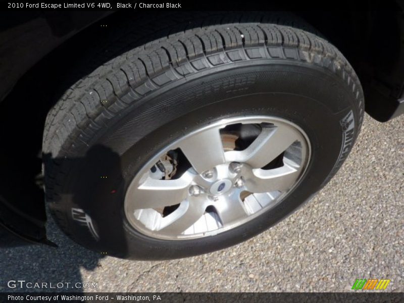 Black / Charcoal Black 2010 Ford Escape Limited V6 4WD